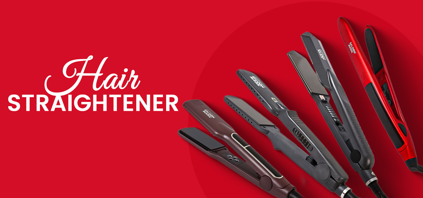hair straighetener banner